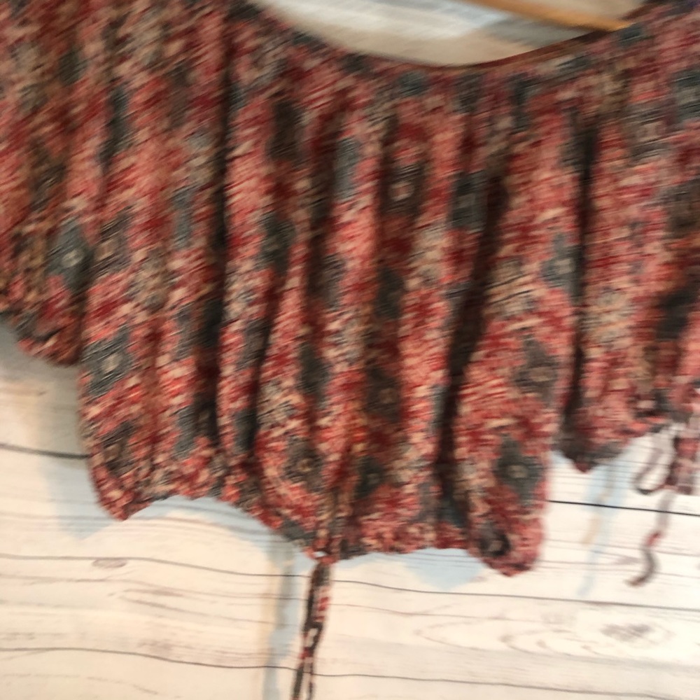 NWT Free People Electric Love Crop blouse top - Picture 4 of 6